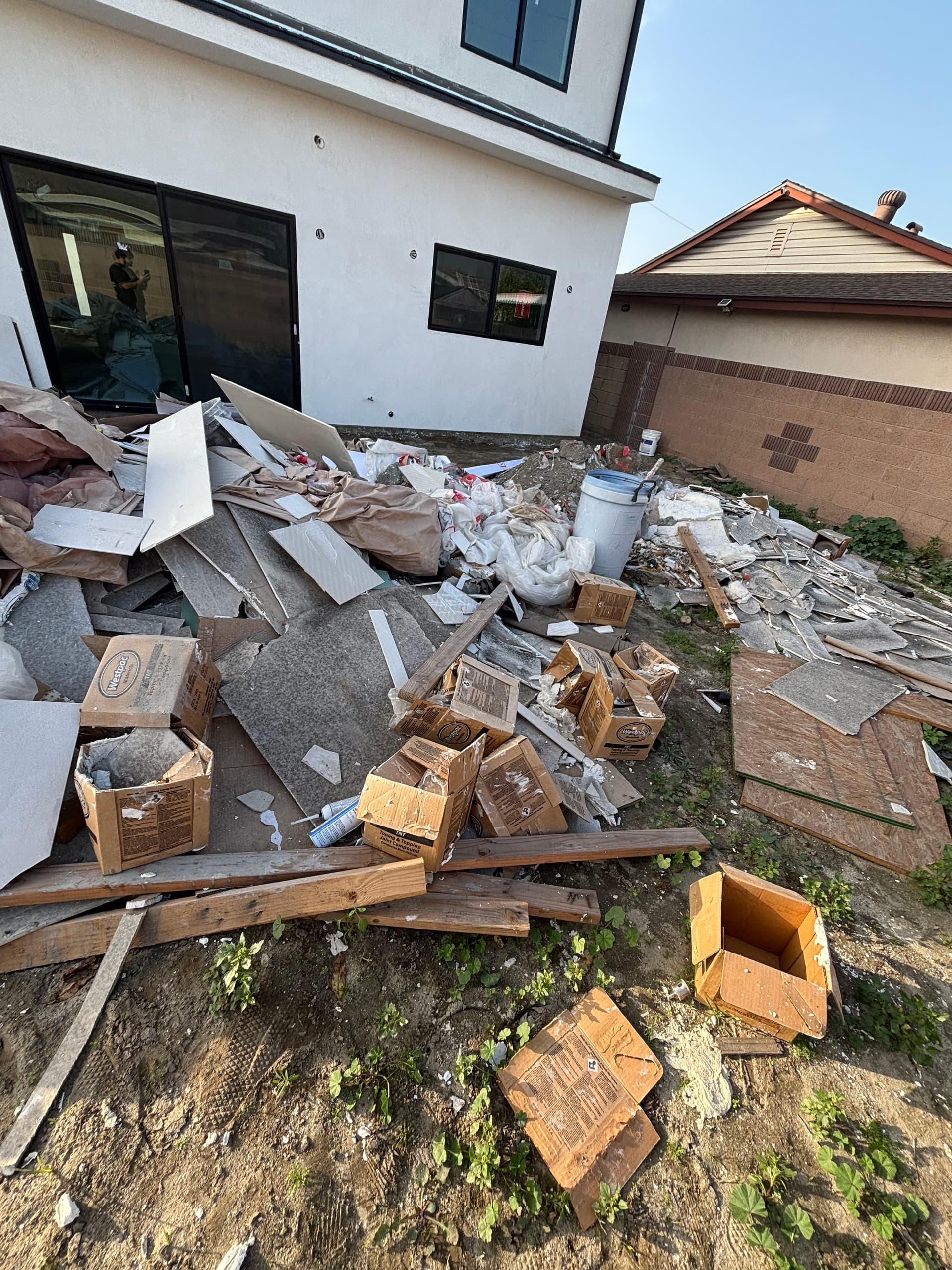 Gallery photos for New Build Construction Debris Cleared in Artesia: Image #1