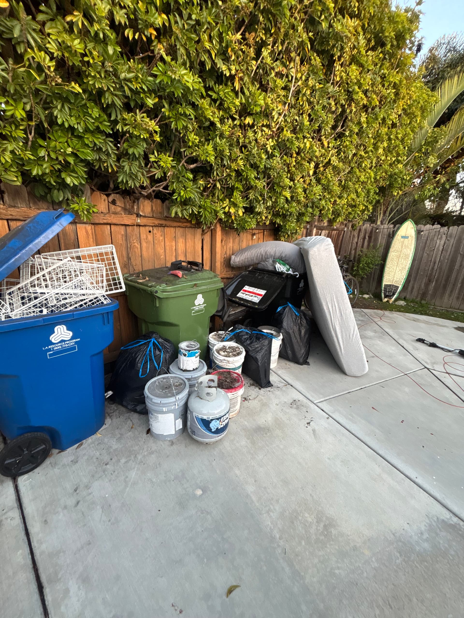 Residential Clean-Out Clears Out Paint, Mattress, and More image